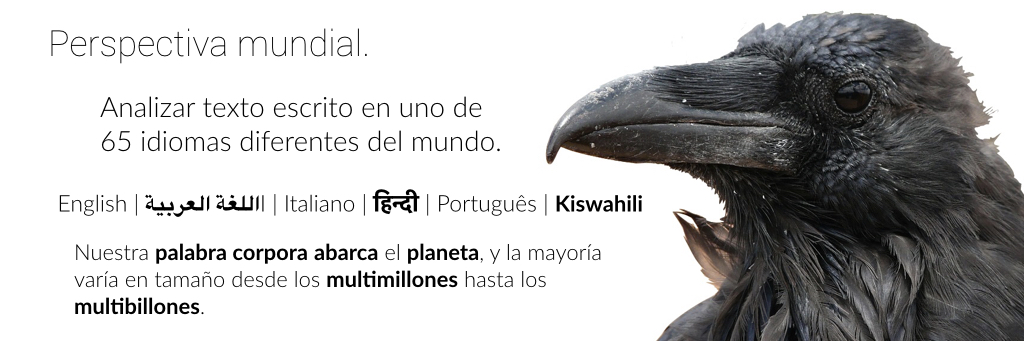 Raven's Eye ofrece descuentos a nuestros datos cualitativos software de análisis de lenguaje natural